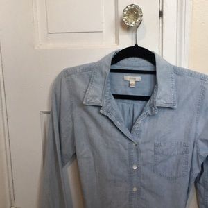 J. Crew chambray shirt